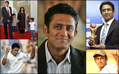 Free Information and News about Cricketers of India - Anil Kumble