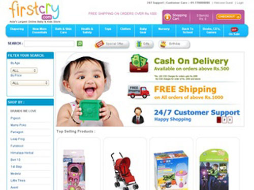 Free Information and News about Online Shopping Website in India - Website for Buying Online - FirstCry.com