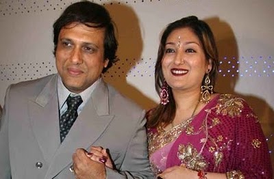 Free Information and News about Famous Bollywood  Couples Govinda and Sunita Ahuja