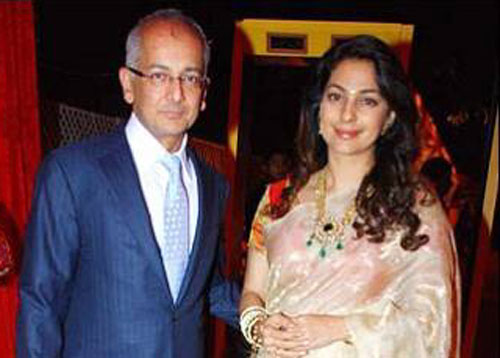 Free Information and News about Famous Bollywood Couples Juhi Chawla and Jai Mehta