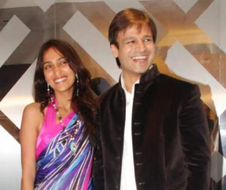 Information and News about Famous Bollywood Couples - Vivek Oberoi and Priyanka Alva